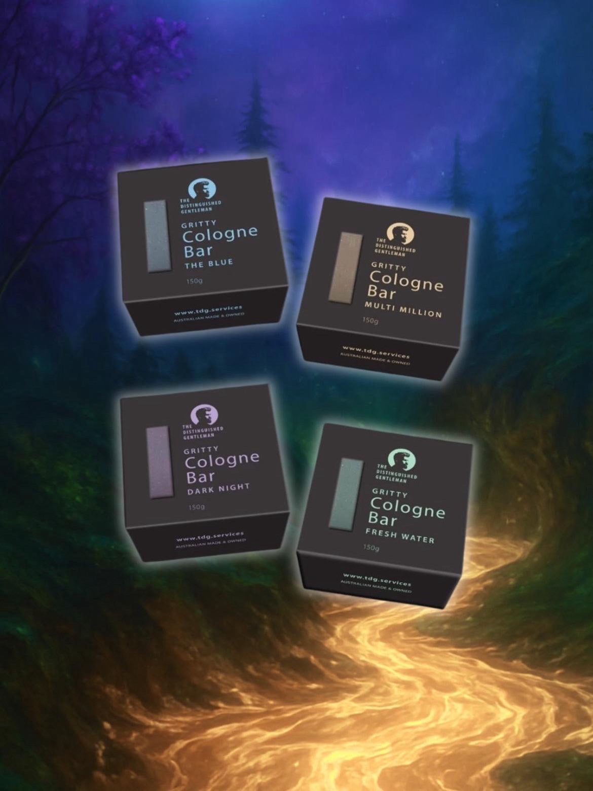 TDG - COLOGNE SCENTED SOAP BARS