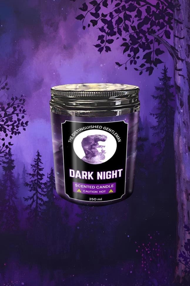 COLOGNE SCENTED CANDLE - DARK NIGHT