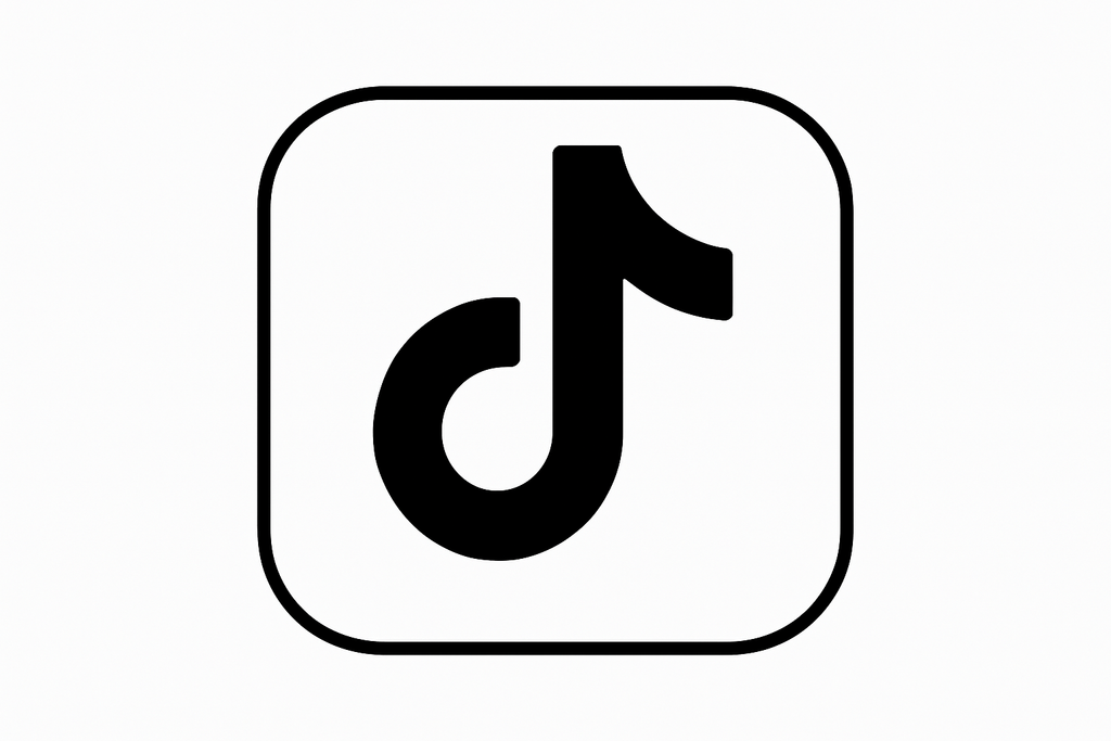 Black TikTok icon